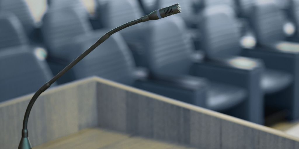 Vortragspult Fachvortrag